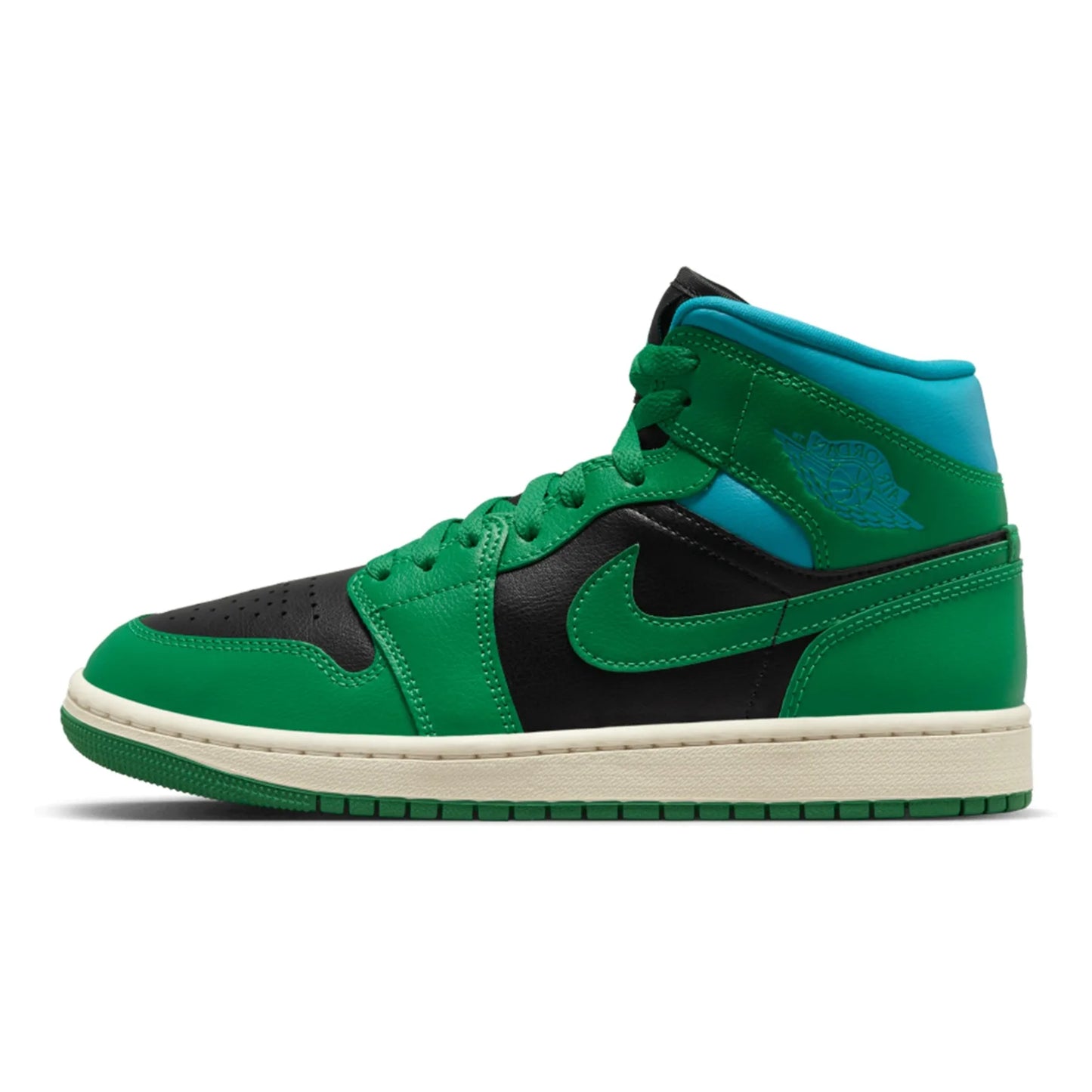 Jordan 1 Mid Lucky Green Aquatone (Women's)