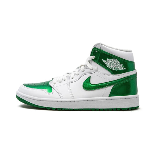 Jordan 1 Retro High Golf Metallic Green