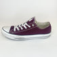 Chuck Taylor Ox “Burgundy” *Pre-Owned* Size 8m/10w