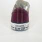 Chuck Taylor Ox “Burgundy” *Pre-Owned* Size 8m/10w