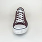 Chuck Taylor Ox “Leather Burgundy” *Pre-Owned* Size 10m/12w