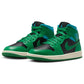 Jordan 1 Mid Lucky Green Aquatone (Women's)